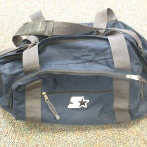 Starter Logo Men's Duffel Bag Navy & Silver
